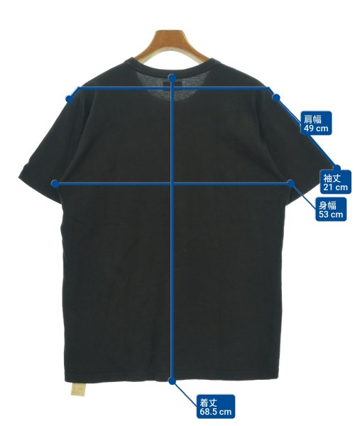 DESCENDANT（ディセンダント）Tシャツ・カットソー 黒 サイズ:3(L位) メンズ/2200626592042