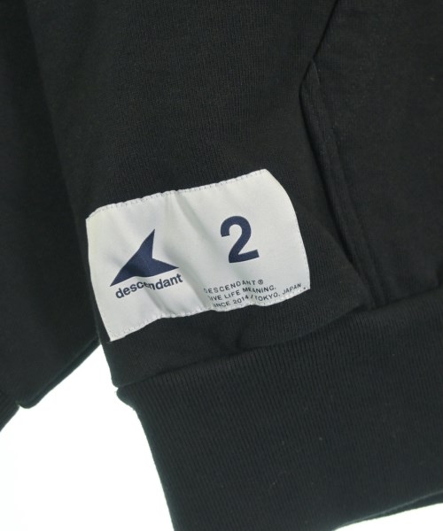 DESCENDANT（ディセンダント）パーカー 黒 サイズ:2(M位) メンズ/2200629768055