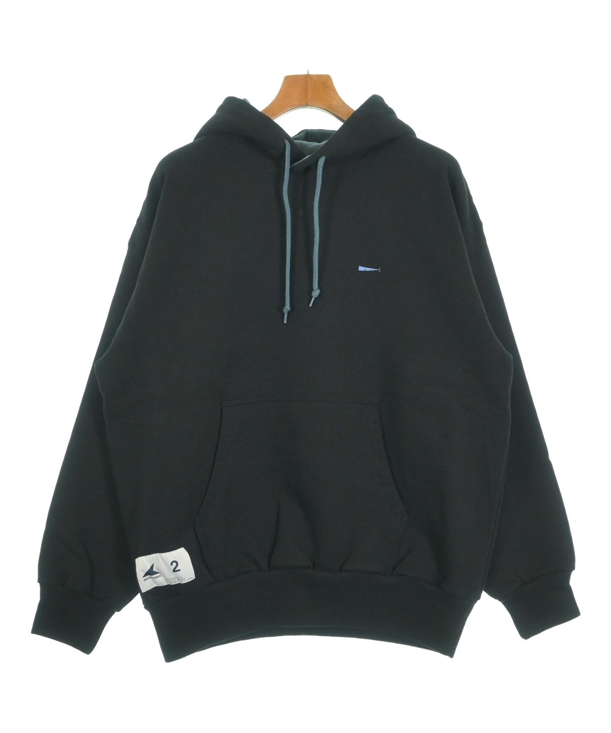 DESCENDANT（ディセンダント）パーカー 黒 サイズ:2(M位) メンズ