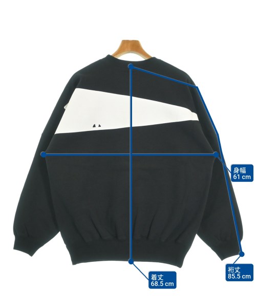 DESCENDANT（ディセンダント）スウェット 黒 サイズ:2(M位) メンズ/2200629768062