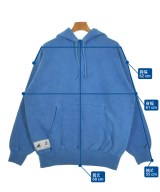 DESCENDANT（ディセンダント）パーカー 青 サイズ:3(L位) メンズ/2200629768178