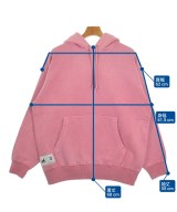 DESCENDANT（ディセンダント）パーカー ピンク サイズ:3(L位) メンズ/2200629768185
