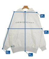 DESCENDANT（ディセンダント）パーカー グレー サイズ:3(L位) メンズ/2200629768192
