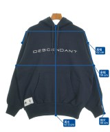 DESCENDANT（ディセンダント）パーカー 紺 サイズ:2(M位) メンズ/2200629768208
