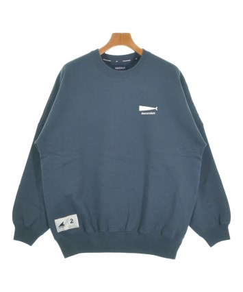 DESCENDANT（ディセンダント）スウェット 紺 サイズ:2(M位) メンズ