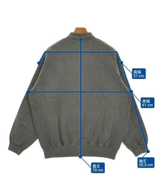 DESCENDANT（ディセンダント）スウェット グレー サイズ:3(L位) メンズ/2200629768239