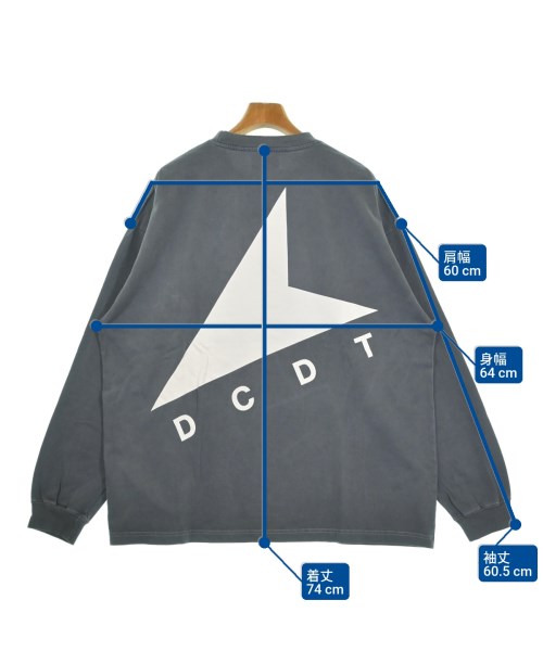 DESCENDANT（ディセンダント）Tシャツ・カットソー 青 サイズ:4(XL位) メンズ/2200629768246