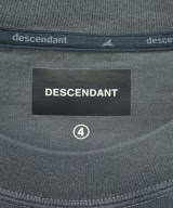 DESCENDANT（ディセンダント）Tシャツ・カットソー 青 サイズ:4(XL位) メンズ/2200629768246