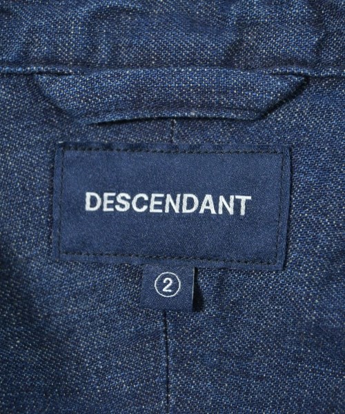 DESCENDANT（ディセンダント）カジュアルシャツ 紺 サイズ:2(M位) メンズ/2200608488035