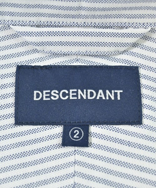 DESCENDANT（ディセンダント）カジュアルシャツ 白 サイズ:2(M位) メンズ/2200608488042