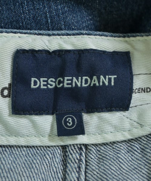 DESCENDANT（ディセンダント）デニムパンツ 紺 サイズ:3(L位) メンズ/2200608488127