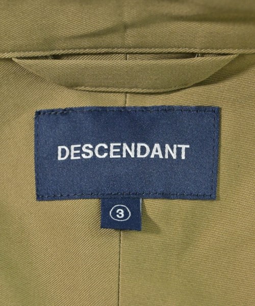 DESCENDANT（ディセンダント）カジュアルシャツ 茶 サイズ:3(L位) メンズ/2200608488141