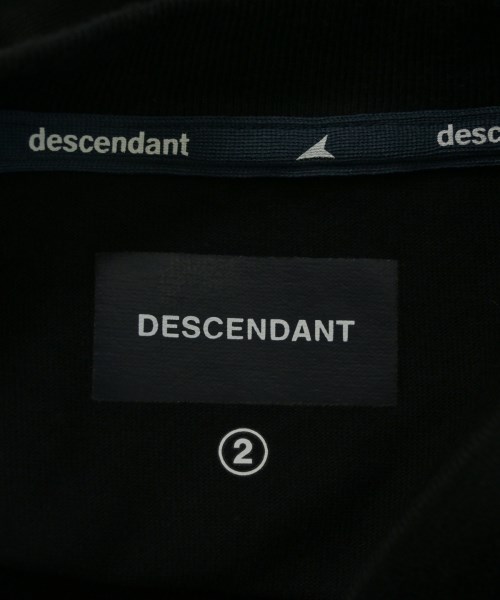 DESCENDANT（ディセンダント）Tシャツ・カットソー 黒 サイズ:2(M位) メンズ/2200608488172