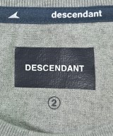 DESCENDANT（ディセンダント）Tシャツ・カットソー グレー サイズ:2(M位) メンズ/2200608488202