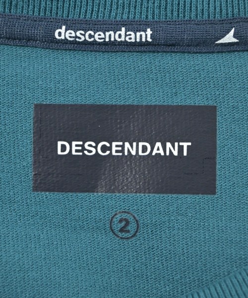 DESCENDANT（ディセンダント）Tシャツ・カットソー 青 サイズ:2(M位) メンズ/2200608488226