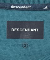 DESCENDANT（ディセンダント）Tシャツ・カットソー 青 サイズ:2(M位) メンズ/2200608488226