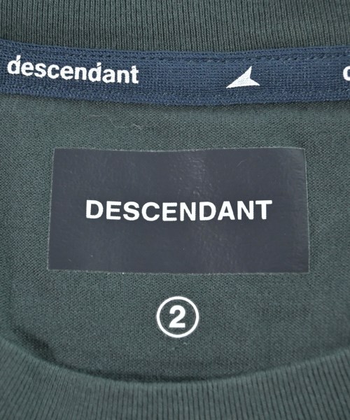 DESCENDANT（ディセンダント）Tシャツ・カットソー 緑 サイズ:2(M位) メンズ/2200608488240