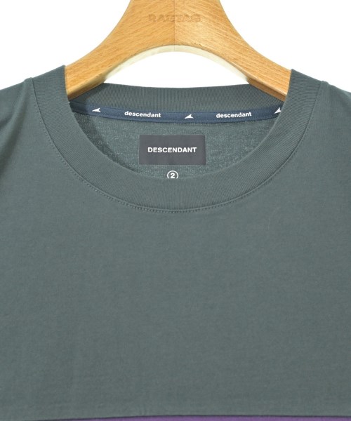 DESCENDANT（ディセンダント）Tシャツ・カットソー 緑 サイズ:2(M位) メンズ/2200608488240