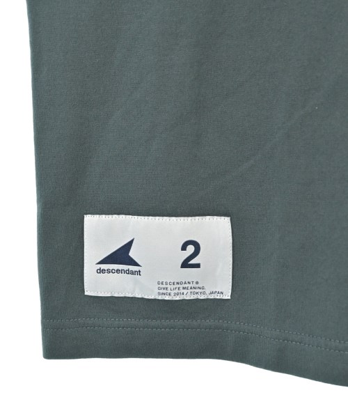 DESCENDANT（ディセンダント）Tシャツ・カットソー 緑 サイズ:2(M位) メンズ/2200608488240