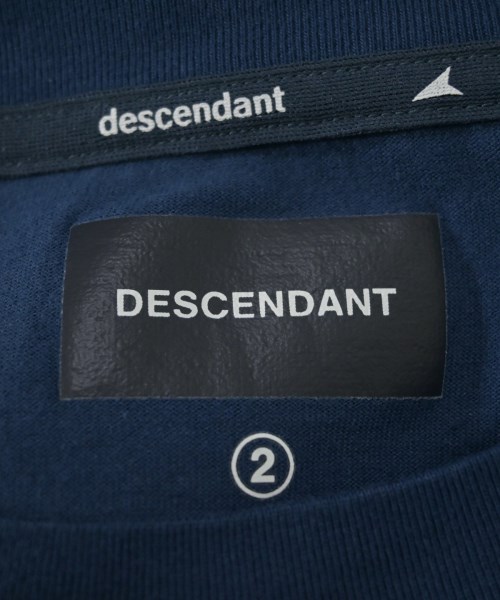 DESCENDANT（ディセンダント）Tシャツ・カットソー 紺 サイズ:2(M位) メンズ/2200608488257