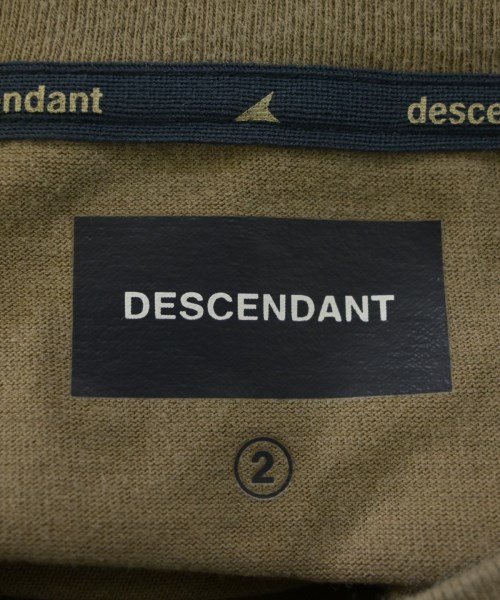 DESCENDANT（ディセンダント）Tシャツ・カットソー カーキ サイズ:2(M位) メンズ/2200608488271