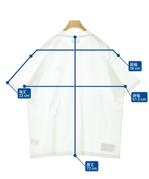 DESCENDANT（ディセンダント）Tシャツ・カットソー 白 サイズ:3(L位) メンズ/2200608488288