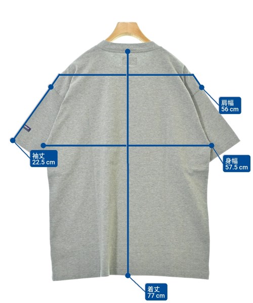 DESCENDANT（ディセンダント）Tシャツ・カットソー グレー サイズ:3(L位) メンズ/2200608488295