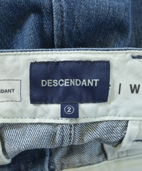 DESCENDANT（ディセンダント）デニムパンツ 紺 サイズ:2(M位) メンズ/2200611294050