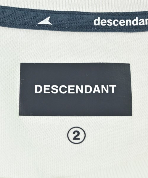 DESCENDANT（ディセンダント）Tシャツ・カットソー 白 サイズ:2(M位) メンズ/2200605194014