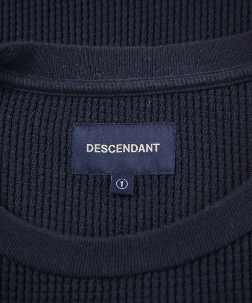 DESCENDANT（ディセンダント）Tシャツ・カットソー 紺 サイズ:1(S位) メンズ/2200614117066