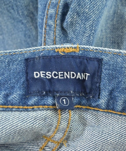 DESCENDANT（ディセンダント）デニムパンツ 紺 サイズ:1(S位) メンズ/2200614117097