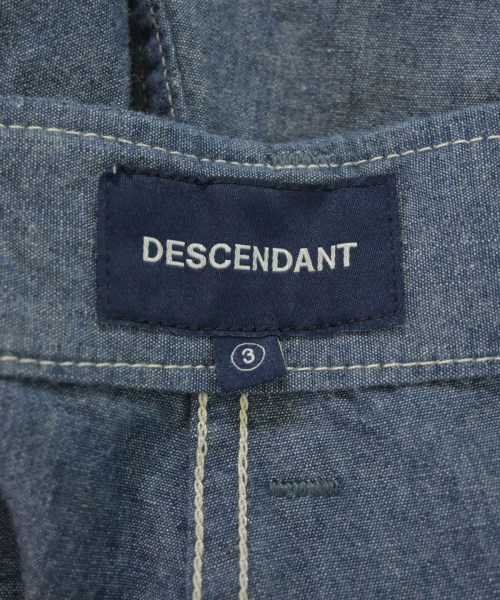 DESCENDANT（ディセンダント）チノパン 青 サイズ:3(L位) メンズ/2200614823028