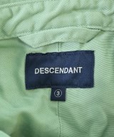 DESCENDANT（ディセンダント）カジュアルシャツ 緑 サイズ:3(L位) メンズ/2200614823035