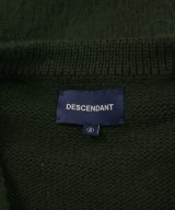 DESCENDANT（ディセンダント）カーディガン 緑 サイズ:2(M位) メンズ/2200615396019