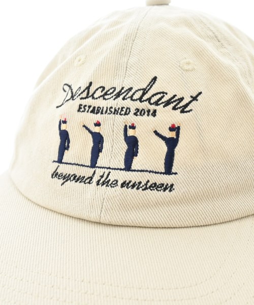 DESCENDANT（ディセンダント）キャップ ベージュ サイズ:- メンズ/2200616627129