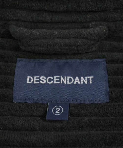 DESCENDANT（ディセンダント）カジュアルシャツ 黒 サイズ:2(M位) メンズ/2200609444016