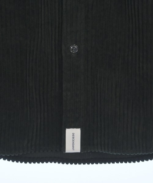 DESCENDANT（ディセンダント）カジュアルシャツ 黒 サイズ:2(M位) メンズ/2200609444016