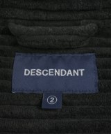 DESCENDANT（ディセンダント）カジュアルシャツ 黒 サイズ:2(M位) メンズ/2200609444016