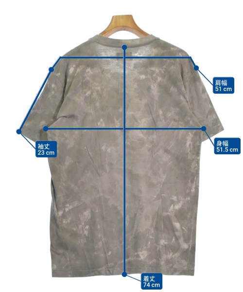 DESCENDANT（ディセンダント）Tシャツ・カットソー グレー サイズ:1(M位) メンズ/2200618245055