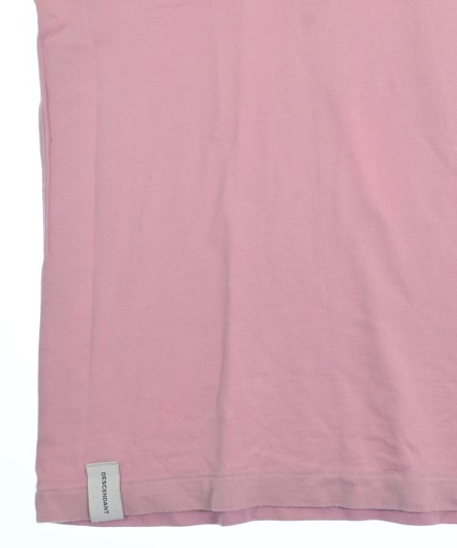 DESCENDANT（ディセンダント）Tシャツ・カットソー ピンク サイズ:1(M位) メンズ/2200618245062