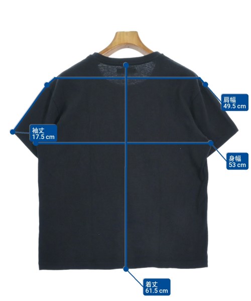 DESCENDANT（ディセンダント）Tシャツ・カットソー 黒 サイズ:2(S位) メンズ/2200618245079