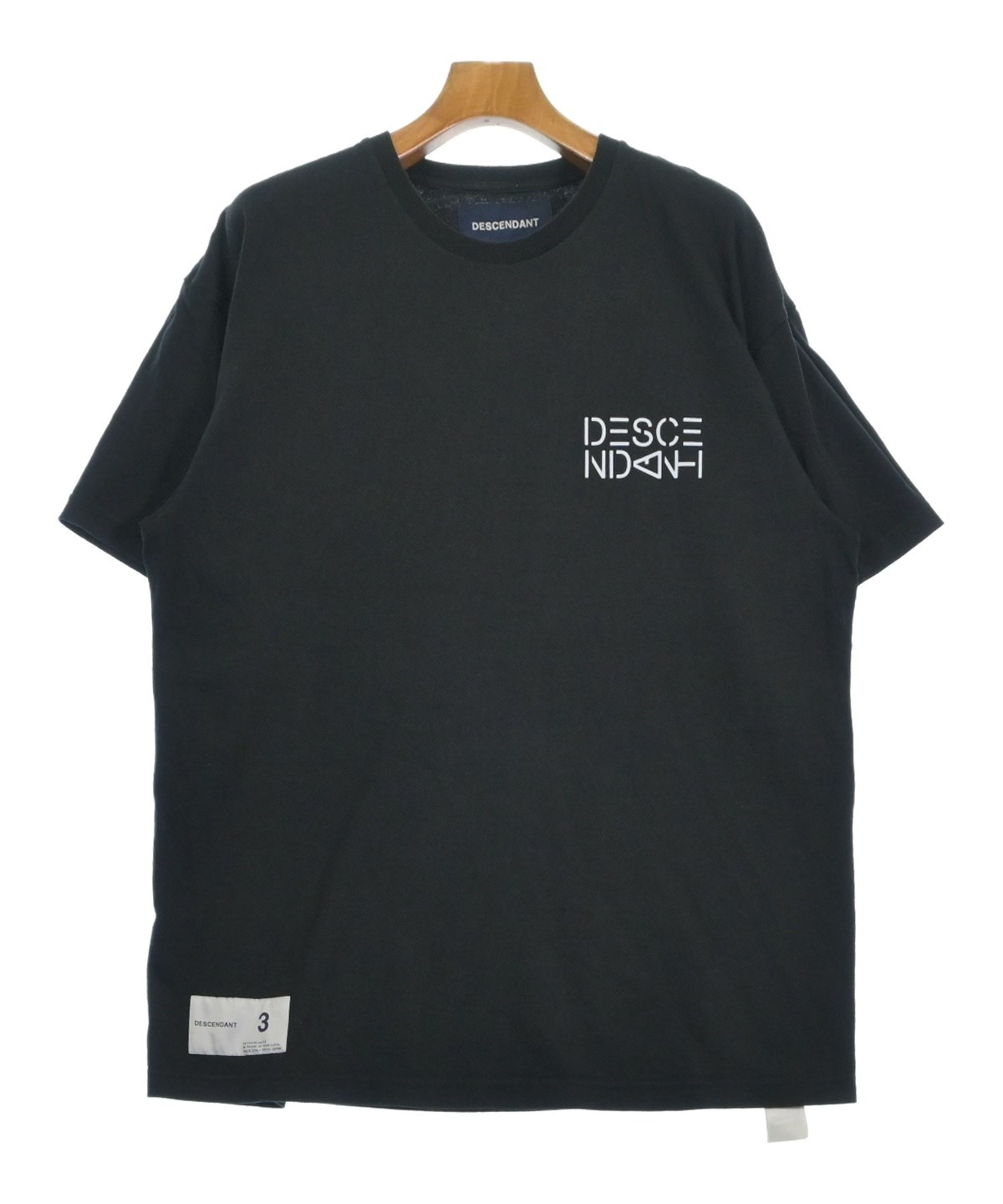 Descendants Tシャツ DESCENDANT（ディセンダント）Tシャツ・カットソー 黒 サイズ:3