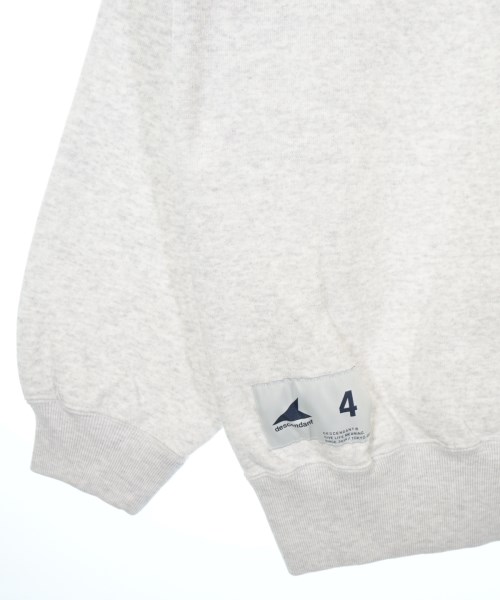 DESCENDANT（ディセンダント）スウェット グレー サイズ:4(L位) メンズ/2200618863037