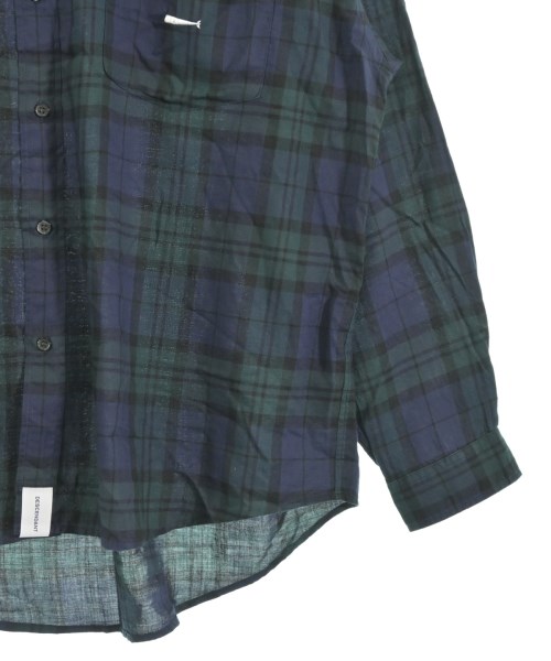 DESCENDANT（ディセンダント）カジュアルシャツ 紺 サイズ:3(L位) メンズ/2200620233019