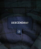 DESCENDANT（ディセンダント）カジュアルシャツ 紺 サイズ:3(L位) メンズ/2200620233019