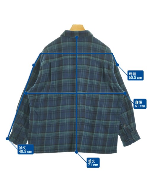 DESCENDANT（ディセンダント）カジュアルシャツ 紺 サイズ:2(M位) メンズ/2200620233026