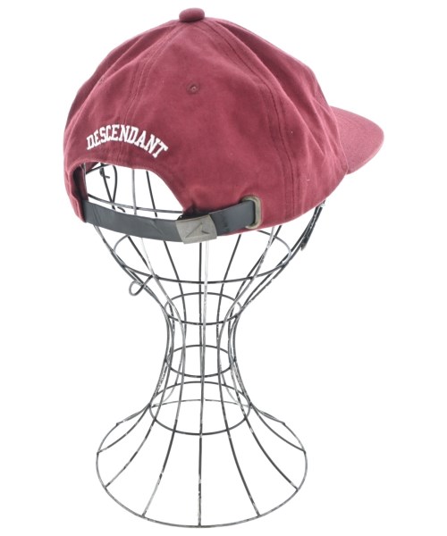 DESCENDANT（ディセンダント）キャップ 赤 サイズ:F メンズ/2200620233040