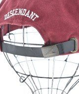 DESCENDANT（ディセンダント）キャップ 赤 サイズ:F メンズ/2200620233040