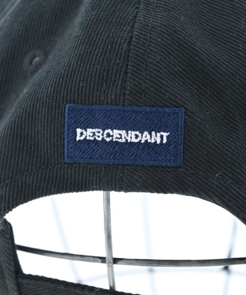 DESCENDANT（ディセンダント）キャップ 黒 サイズ:- メンズ/2200620233057
