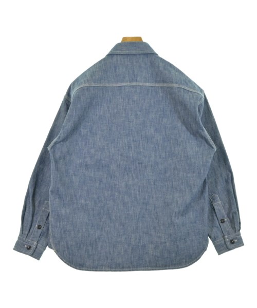 DESCENDANT（ディセンダント）カジュアルシャツ 青 サイズ:1(S位) メンズ/2200620333368